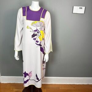 Tory Burch dress size 2 Mushroom Party Midi Forest Fairy‎ whimsigoth Birds